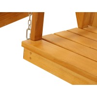 Garden rocking chair HOBEL WINGS WOOD (2) 
