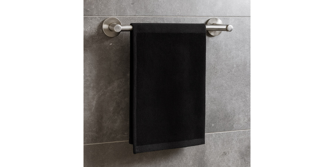 Hand towel RESTFUL BLACK 450GSM 30X30 