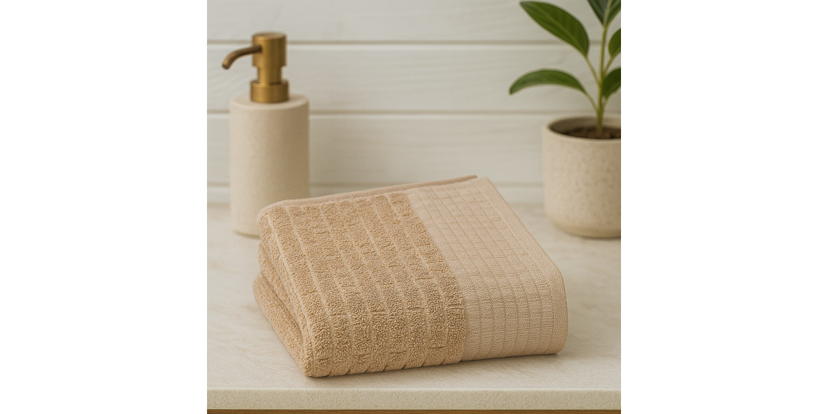 Hand towel RESTFUL LIGHT BROWN 500GSM 30X50 