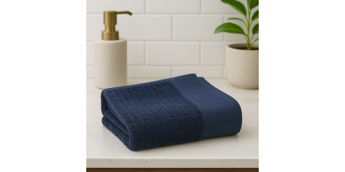 Hand towel RESTFUL NAVY BLUE PEONY 500GSM 30X50 