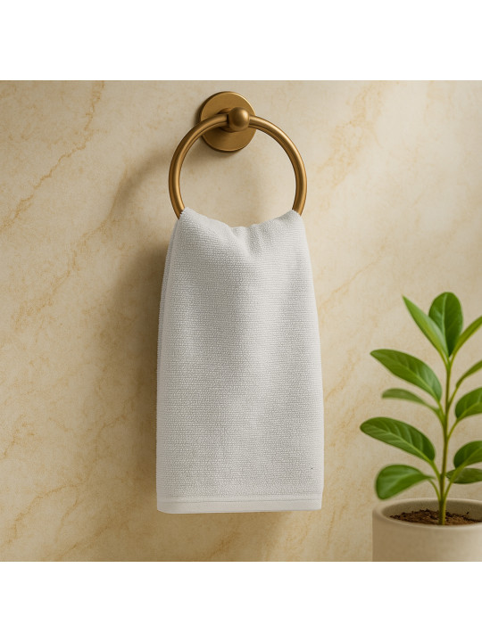 Hand towel RESTFUL WHITE 450GSM 30X30 