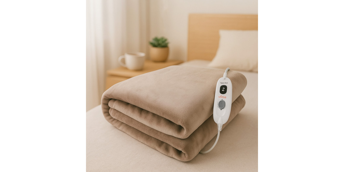 Տաքացվող անկողնային պարագաներ UFESA MANTA INDIVIDUAL SOFTY 