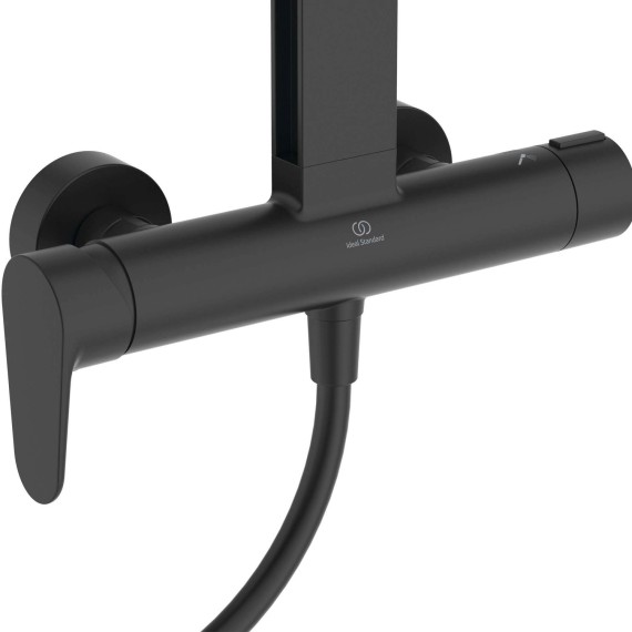 Ցնցուղ-ծորակ IDEAL STANDARD CF ALU+SHR SYS SL 2F 260MM 2S SBLK (BD584XG)
