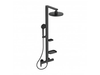 Shower-tap IDEAL STANDARD CF ALU+SHR SYS SL 2F 260MM 2S SBLK (BD584XG)