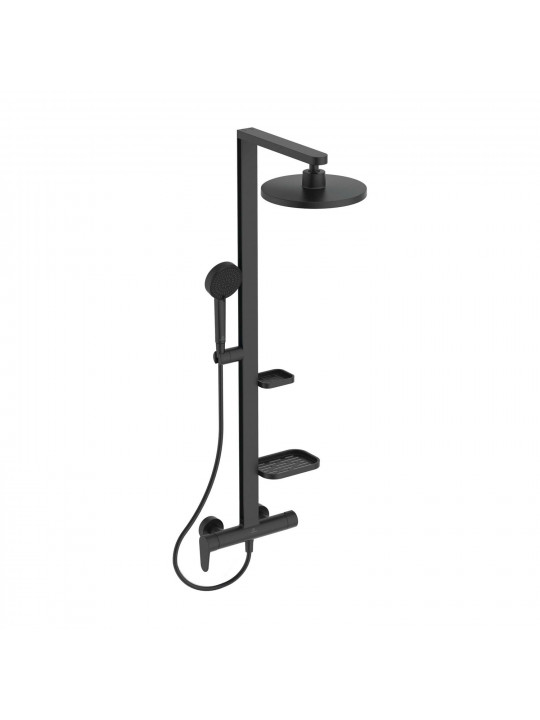 Ցնցուղ-ծորակ IDEAL STANDARD CF ALU+SHR SYS SL 2F 260MM 2S SBLK (BD584XG)