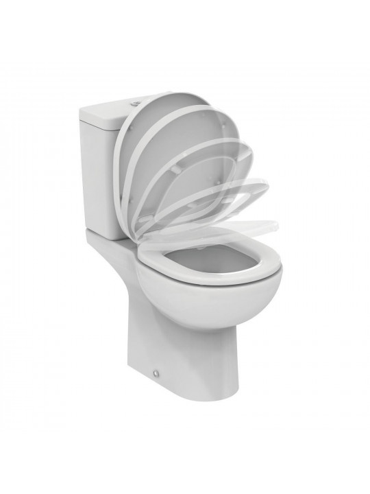 Туалет-биде IDEAL STANDARD CNCT CLASSIC PACK HO BI WHITE CC CUBE SC (E804801)