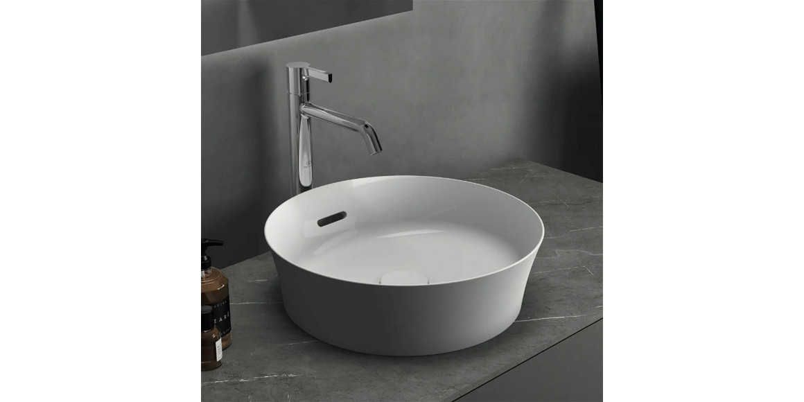 Bathroom sink IDEAL STANDARD IPALYSS VSL BSN 40X40 WHITE RND OF (E141301)