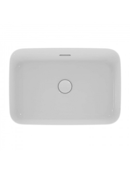 Bathroom sink IDEAL STANDARD IPALYSS VSL BSN 55X38 WHITE RECT OF (E207801)