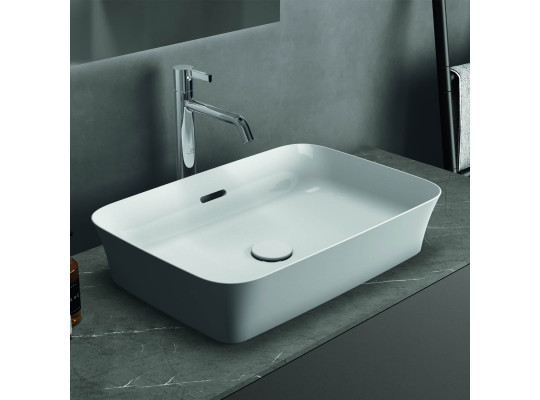 Bathroom sink IDEAL STANDARD IPALYSS VSL BSN 55X38 WHITE RECT OF (E207801)