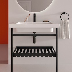 Раковина для ванной комнаты IDEAL STANDARD CONCA WASH STAND 80X50 SILK BLACK (E2533XG)