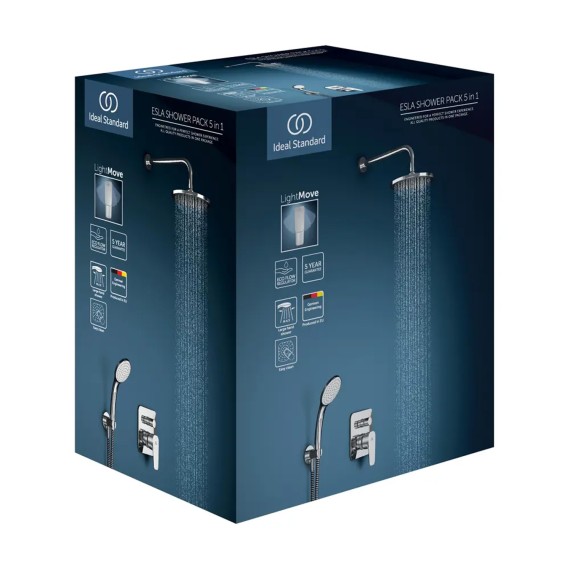 Душ-кран IDEAL STANDARD ESLA ПРОМО КОМПЛЕКТ (BD577AA)