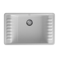 Мойка для кухни GRANFEST QUARZ 71 1-чаша+крыло 760*480 мм серый 