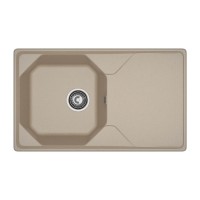 Мойка для кухни GRANFEST UNIQUE 840L 1-чаша+крыло 840*500 мм песочный 