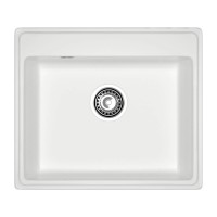 Kitchen sink GRANFEST VERTEX 580 1-чаша 580*500 мм иней 
