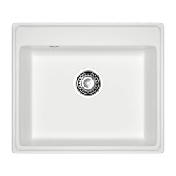 Kitchen sink GRANFEST VERTEX 580 1-чаша 580*500 мм иней 