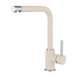Kitchen tap GRANFEST СМЕСИТЕЛЬ Г-обр 3651 D-35мм белый 
