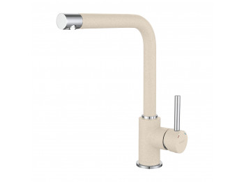 Kitchen tap GRANFEST СМЕСИТЕЛЬ Г-обр 3651 D-35мм белый 