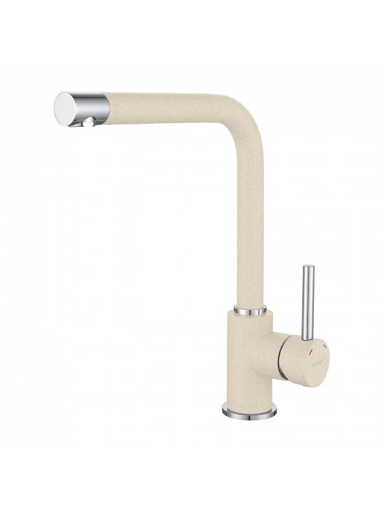 Kitchen tap GRANFEST СМЕСИТЕЛЬ Г-обр 3651 D-35мм белый 