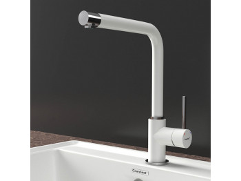 Kitchen tap GRANFEST СМЕСИТЕЛЬ Г-обр 3651 D-35мм иней 