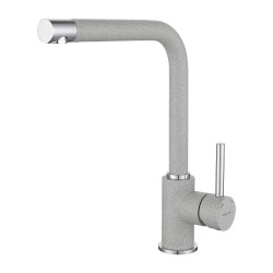 Kitchen tap GRANFEST СМЕСИТЕЛЬ Г-обр 3651 D-35мм серый 