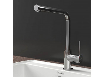 Kitchen tap GRANFEST СМЕСИТЕЛЬ Г-обр 3651 D-35мм хром 