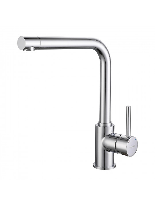 Kitchen tap GRANFEST СМЕСИТЕЛЬ Г-обр 3651 D-35мм хром 