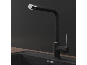 Kitchen tap GRANFEST СМЕСИТЕЛЬ Г-обр 3651. D-35мм графит 