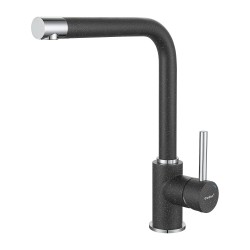 Kitchen tap GRANFEST СМЕСИТЕЛЬ Г-обр 3651. D-35мм графит 