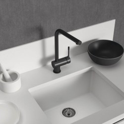 Душ-кран IDEAL STANDARD CERALOOK SNK MXR RMTD TUB.SPT L SBLK (BC174XG)