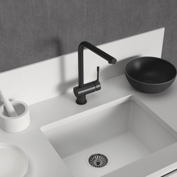 Душ-кран IDEAL STANDARD CERALOOK SNK MXR RMTD TUB.SPT L SBLK (BC174XG)