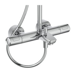 Ցնցուղ-ծորակ IDEAL STANDARD CERATHERM T100 BSH SHRSYS MXR EXPSD CHR (A7591AA)