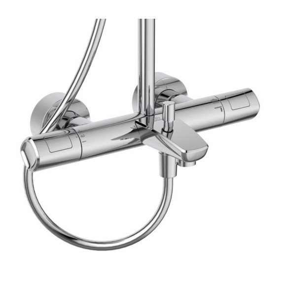 Ցնցուղ-ծորակ IDEAL STANDARD CERATHERM T100 BSH SHRSYS MXR EXPSD CHR (A7591AA)