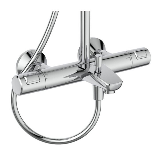 Ցնցուղ-ծորակ IDEAL STANDARD CERATHERM T25 BSH SHRSYS MXR EXPSD CHR (A7590AA)