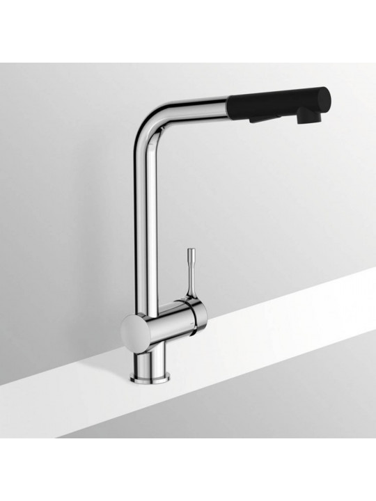 Shower-tap IDEAL STANDARD CLOOK SNK MXR SDE/HDL P/O HS/2F/BLACK (BC178AA)