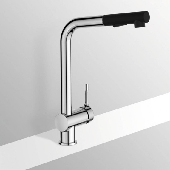 Душ-кран IDEAL STANDARD CLOOK SNK MXR SDE/HDL P/O HS/2F/BLACK (BC178AA)
