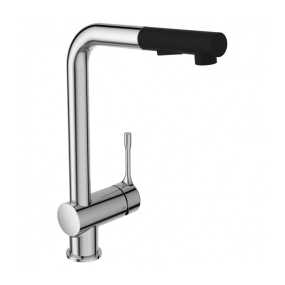Душ-кран IDEAL STANDARD CLOOK SNK MXR SDE/HDL P/O HS/2F/BLACK (BC178AA)