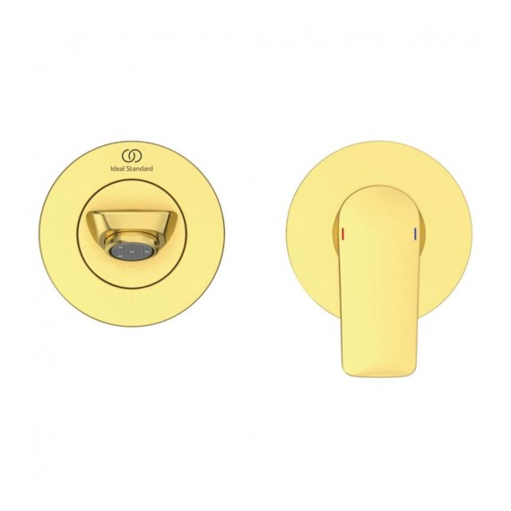 Ցնցուղ-ծորակ IDEAL STANDARD CONNECT AIR BSN BIN KIT2 HORIZ SP/185 GLD (A7029A2)