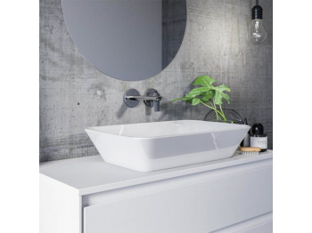 Bathroom sink IDEAL STANDARD CONNECT AIR VSL BSN 60 WHT NOF NTH DECK (E034801)