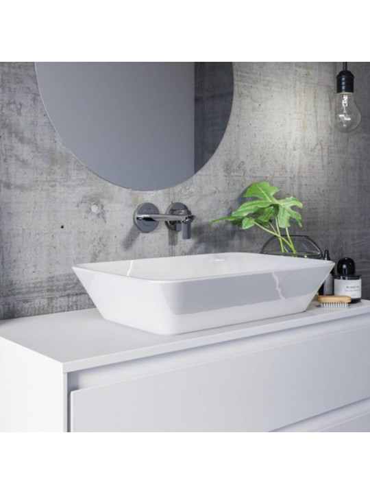 Bathroom sink IDEAL STANDARD CONNECT AIR VSL BSN 60 WHT NOF NTH DECK (E034801)