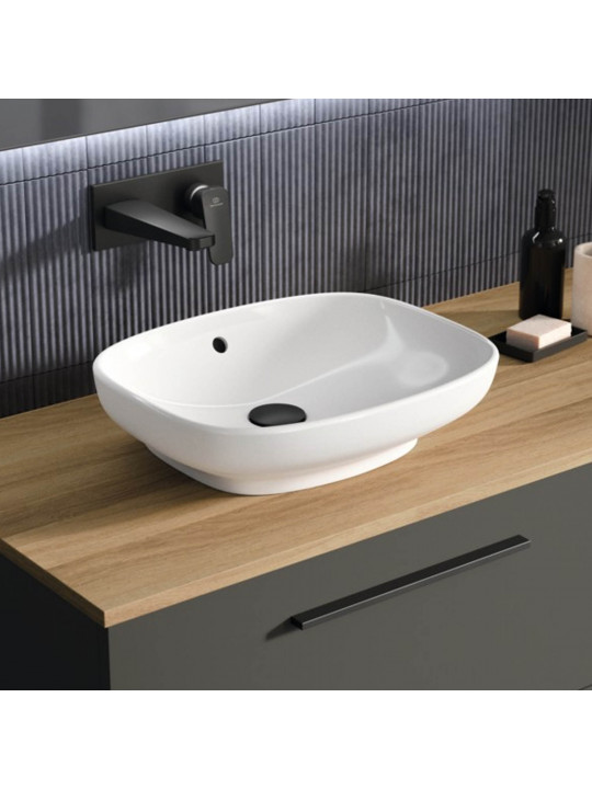 Bathroom sink IDEAL STANDARD IS 1 LIFE B VSL BSN REC 45X37 OF WHT BXD (T509201)