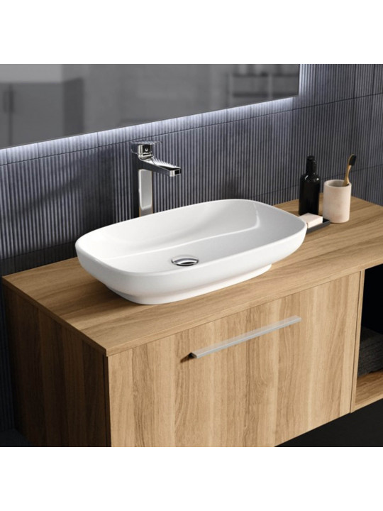 Bathroom sink IDEAL STANDARD IS 1 LIFE B VSL BSN REC 60X37 NOF WHT BX (T508701)