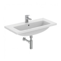 Bathroom sink IDEAL STANDARD IS 1 LIFE S VTY BSN 81 WHITE BXD (T458901)
