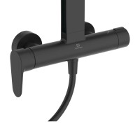 Душ-кран IDEAL STANDARD CF ALU+SHR SYS SL 2F 260MM 2S/ SBLK (BD584XG)