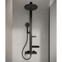 Душ-кран IDEAL STANDARD CF ALU+SHR SYS SL 2F 260MM 2S/ SBLK (BD584XG)