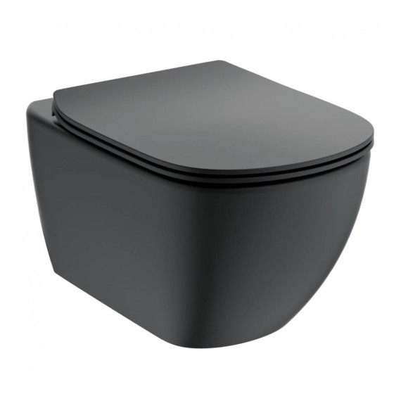 Զուգարանակոնք-բիդե IDEAL STANDARD TESI SEAT & CVR SILKBL SCL THIN SW NF (T3527V3)