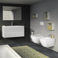 Toilet-bidet IDEAL STANDARD TESI WHG BID SILK WHT HF BXD (T3552V1)