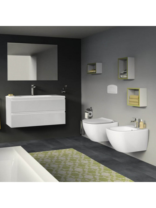 Toilet-bidet IDEAL STANDARD TESI WHG BID SILK WHT HF BXD (T3552V1)