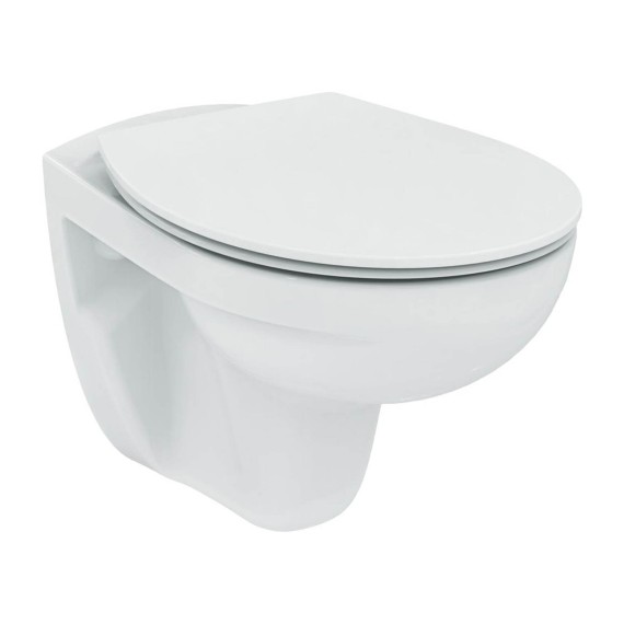 Զուգարանակոնք-բիդե IDEAL STANDARD TIRSO WH BOWL RIMLS SC S&C WHT (R034301)