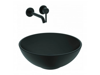 Bathroom sink IDEAL STANDARD STRADA O VSL BSN 41X41 SILKBL NTHNOF RND (K0795V3)