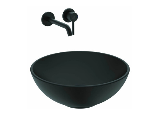 Bathroom sink IDEAL STANDARD STRADA O VSL BSN 41X41 SILKBL NTHNOF RND (K0795V3)